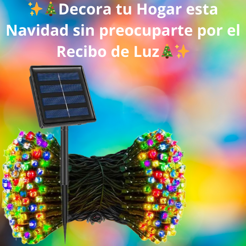 Luces Navidenas De 30m Multi C Panel